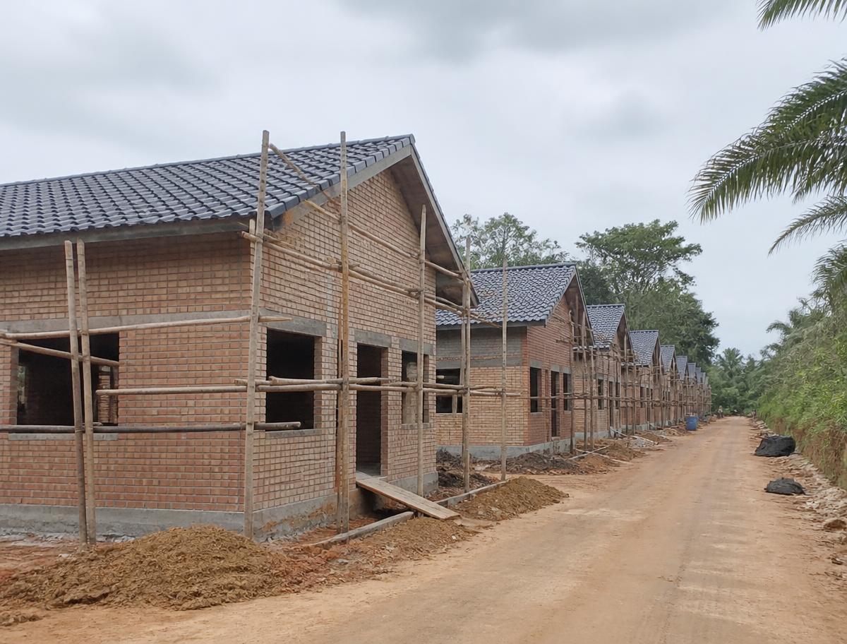 MyVilla homes under construction at an advanced stage